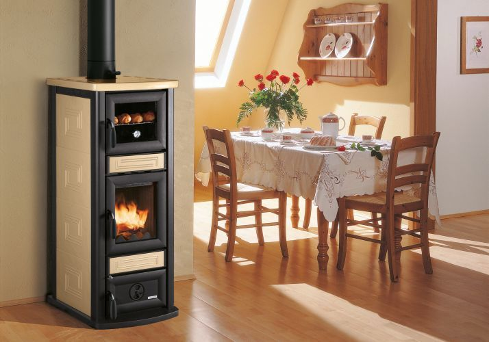 Stufa a legna Stella con forno aria - Palazzetti